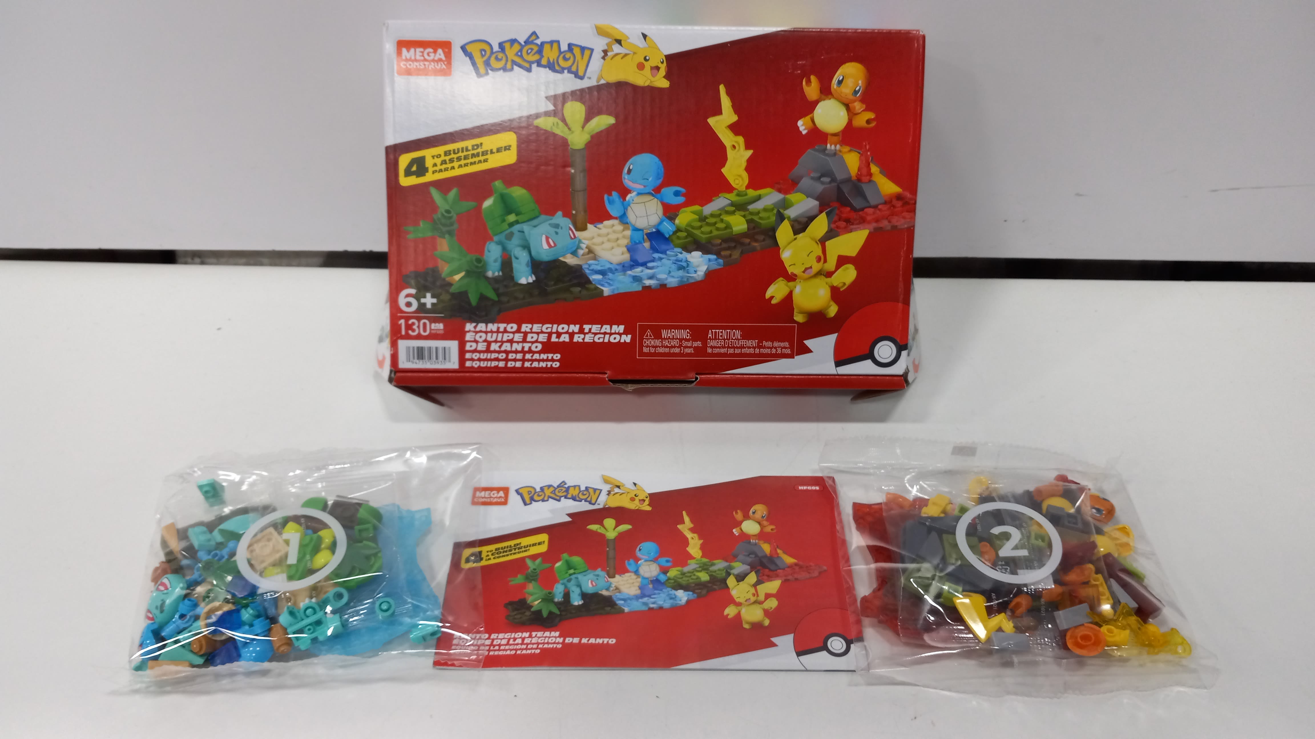 Buy The Mega Construx Pok Mon Kanto Region Team Pc Set Goodwillfinds