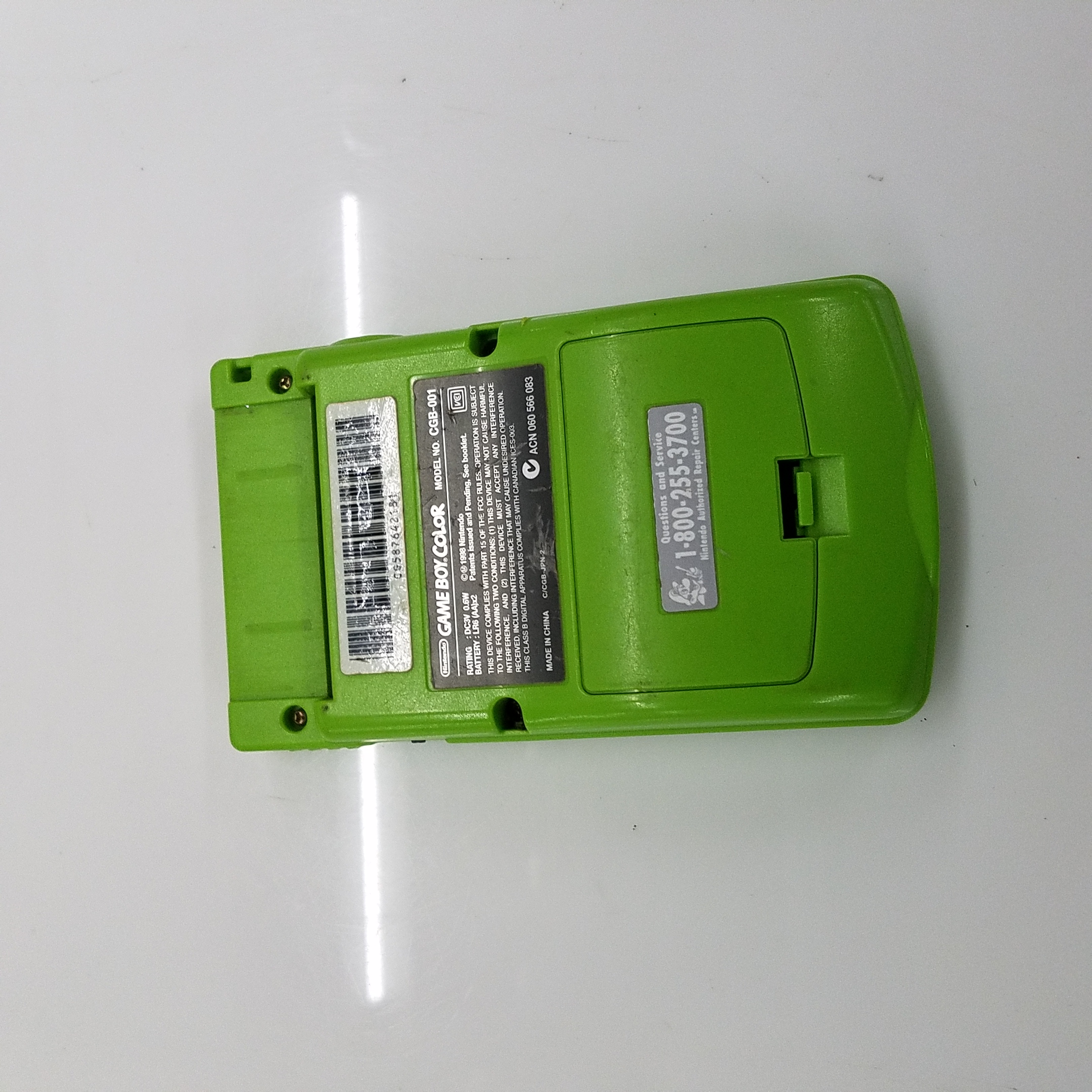 Buy The Lime Green Gameboy Color Untested Goodwillfinds