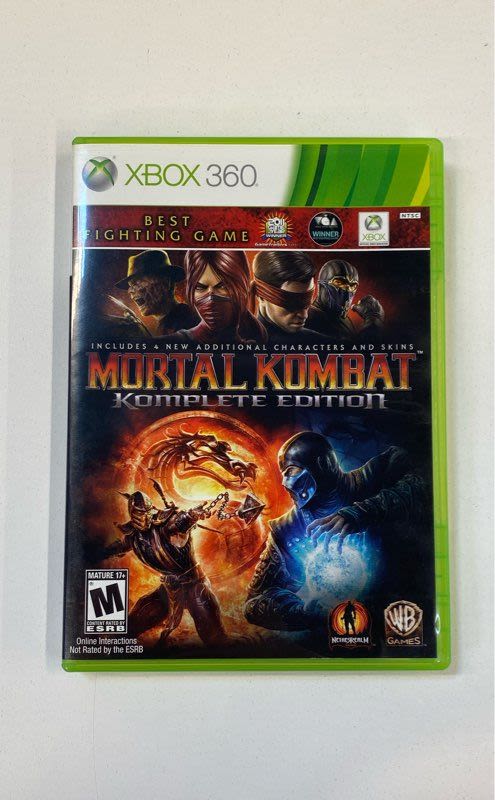 Buy The Mortal Kombat Komplete Edition Xbox Goodwillfinds