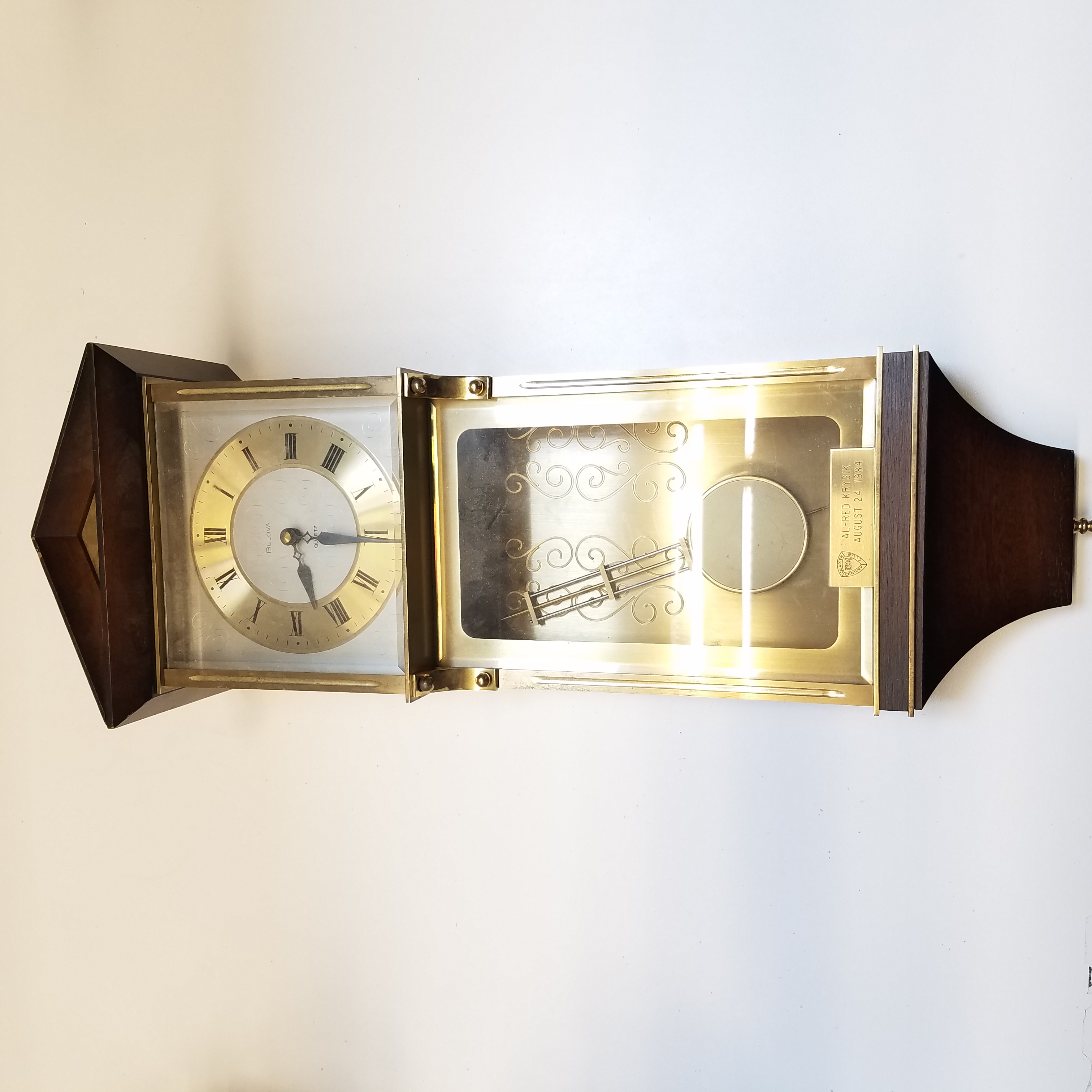 Buy The Bulova Quartz Wall Clock Goodwillfinds