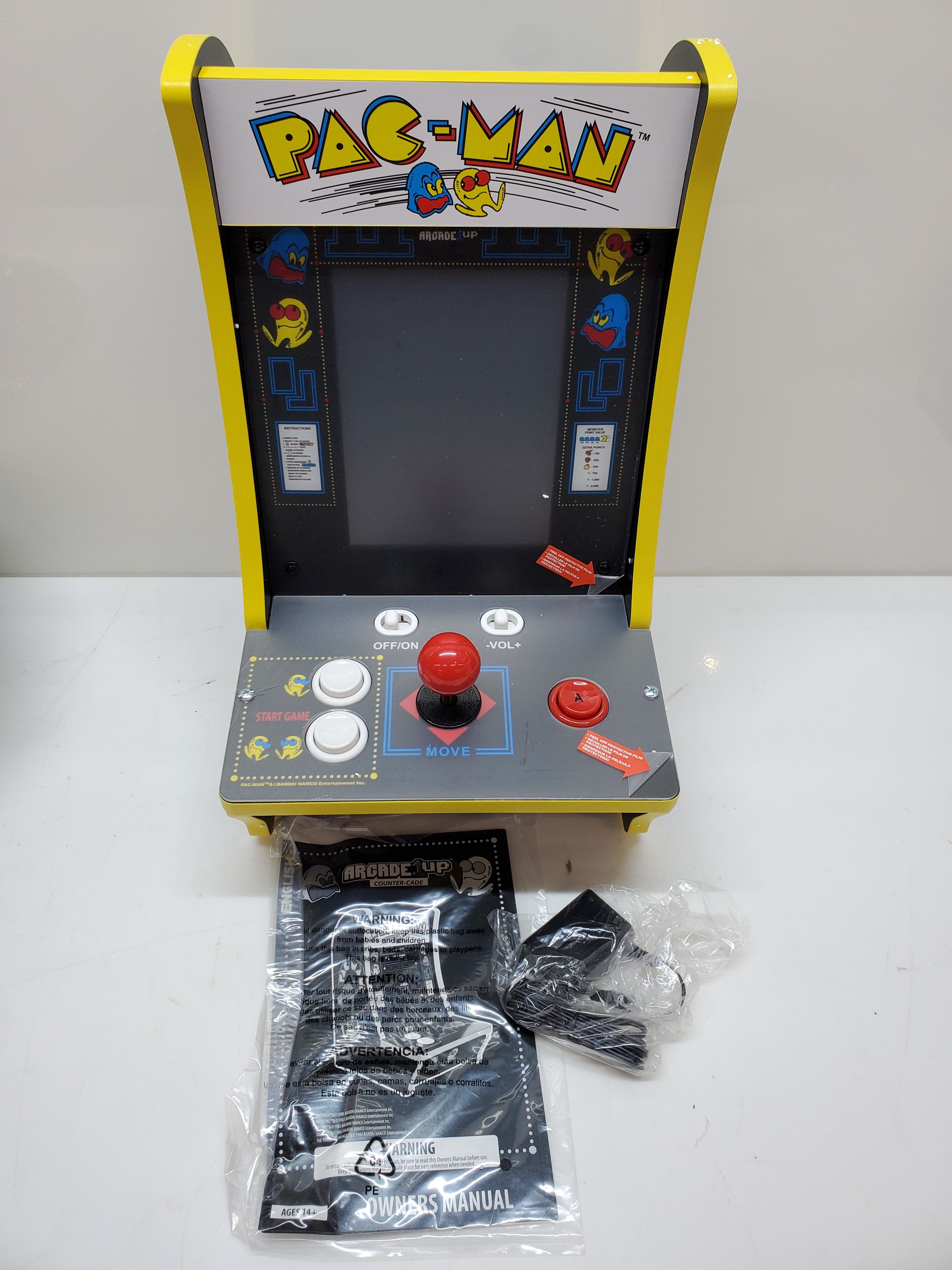 Buy The Arcade1Up PacMan Counter Cade Collectible Arcade Machine