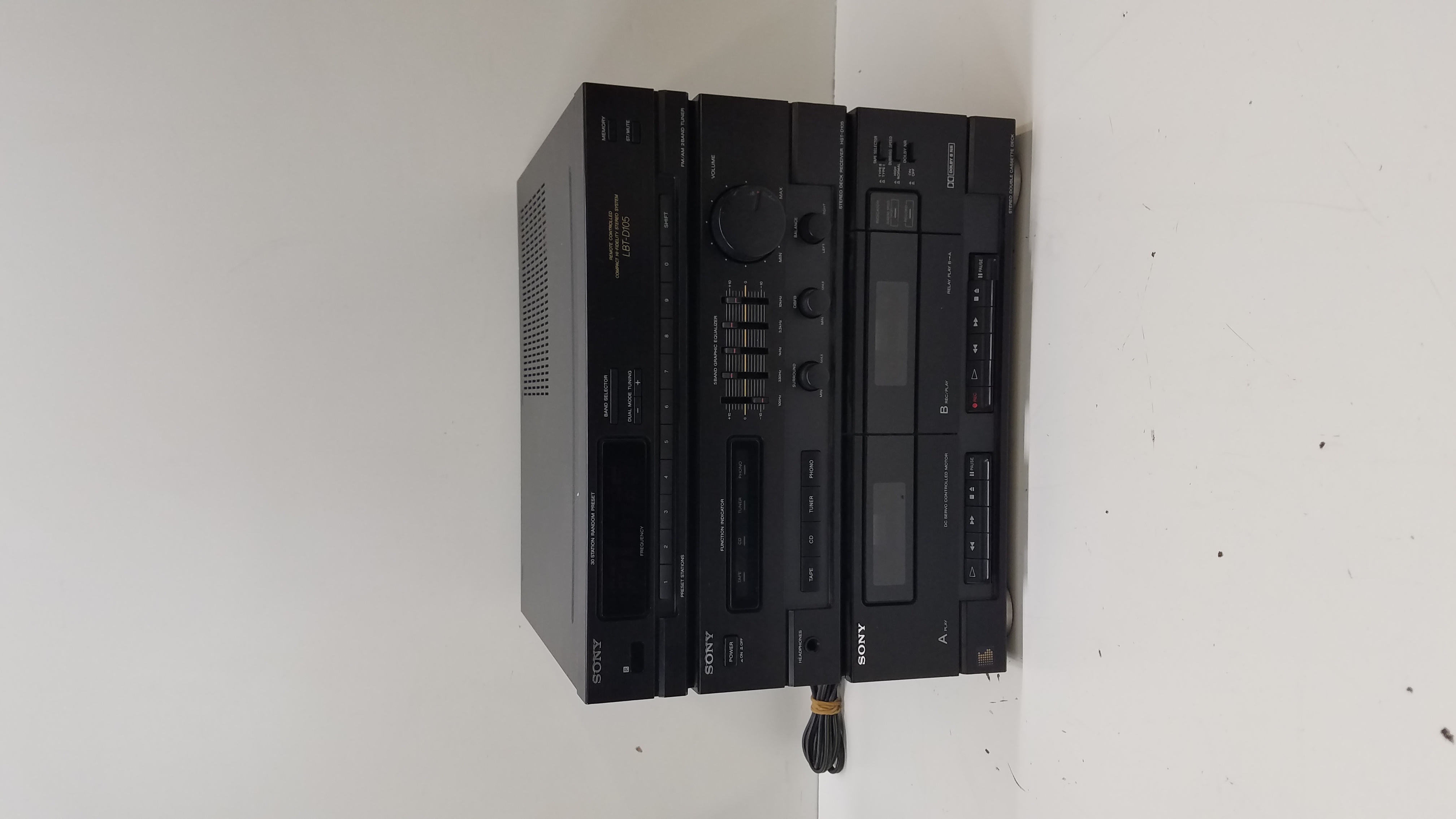 Buy The Sony LBT D105 Stereo System No Speakers GoodwillFinds