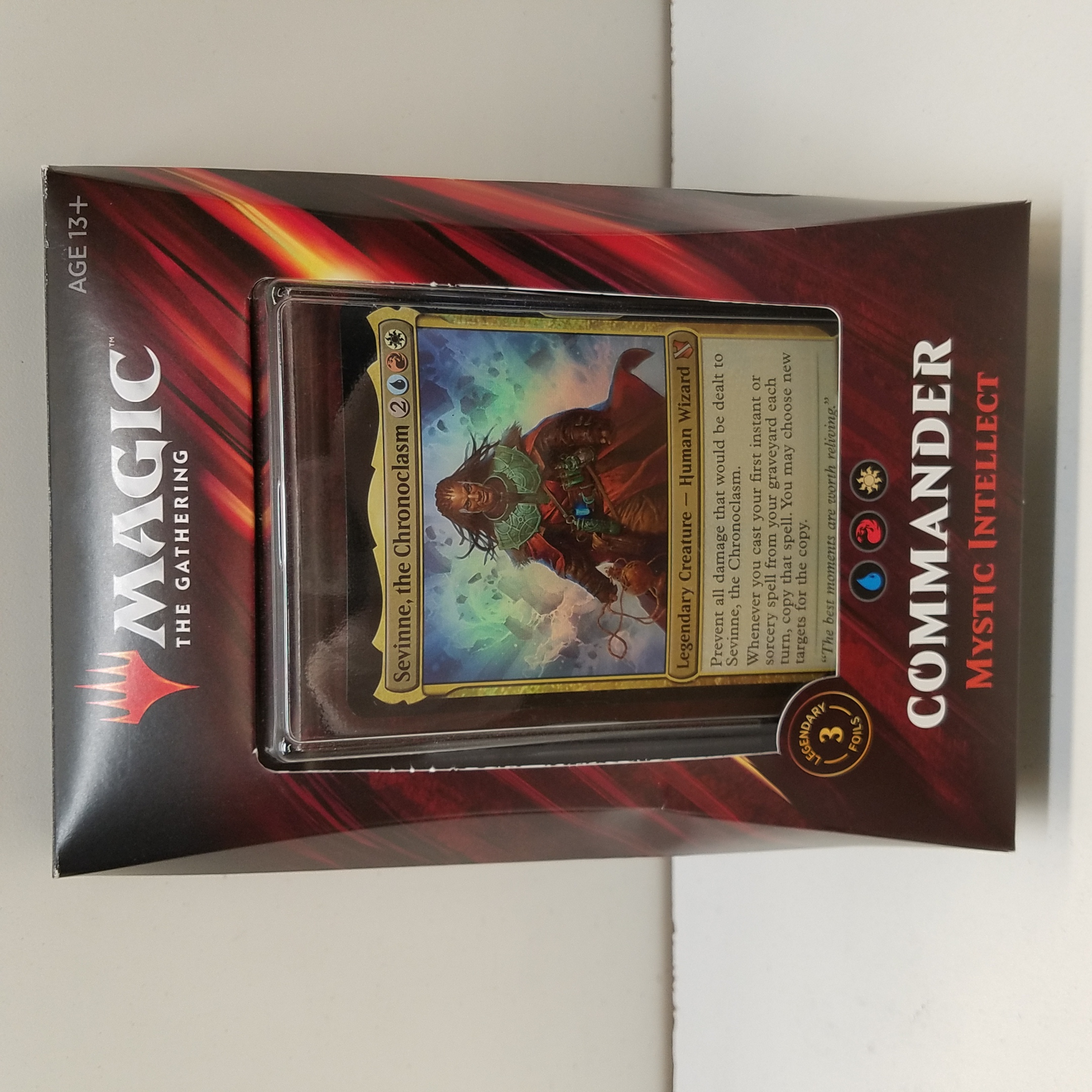 Buy The 2019 Magic The Gathering Commander Mystic Intellect GoodwillFinds