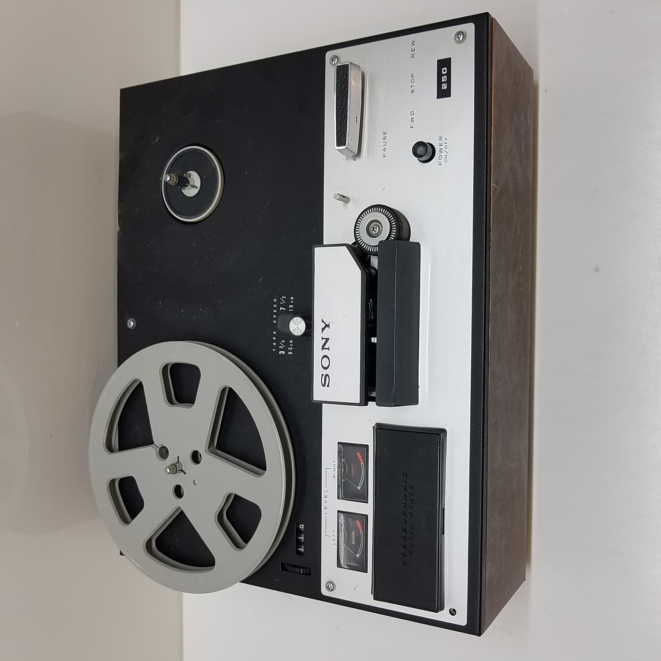 Buy The UNTESTED Sony TC 250A Reel To Reel Tape Recorder Player