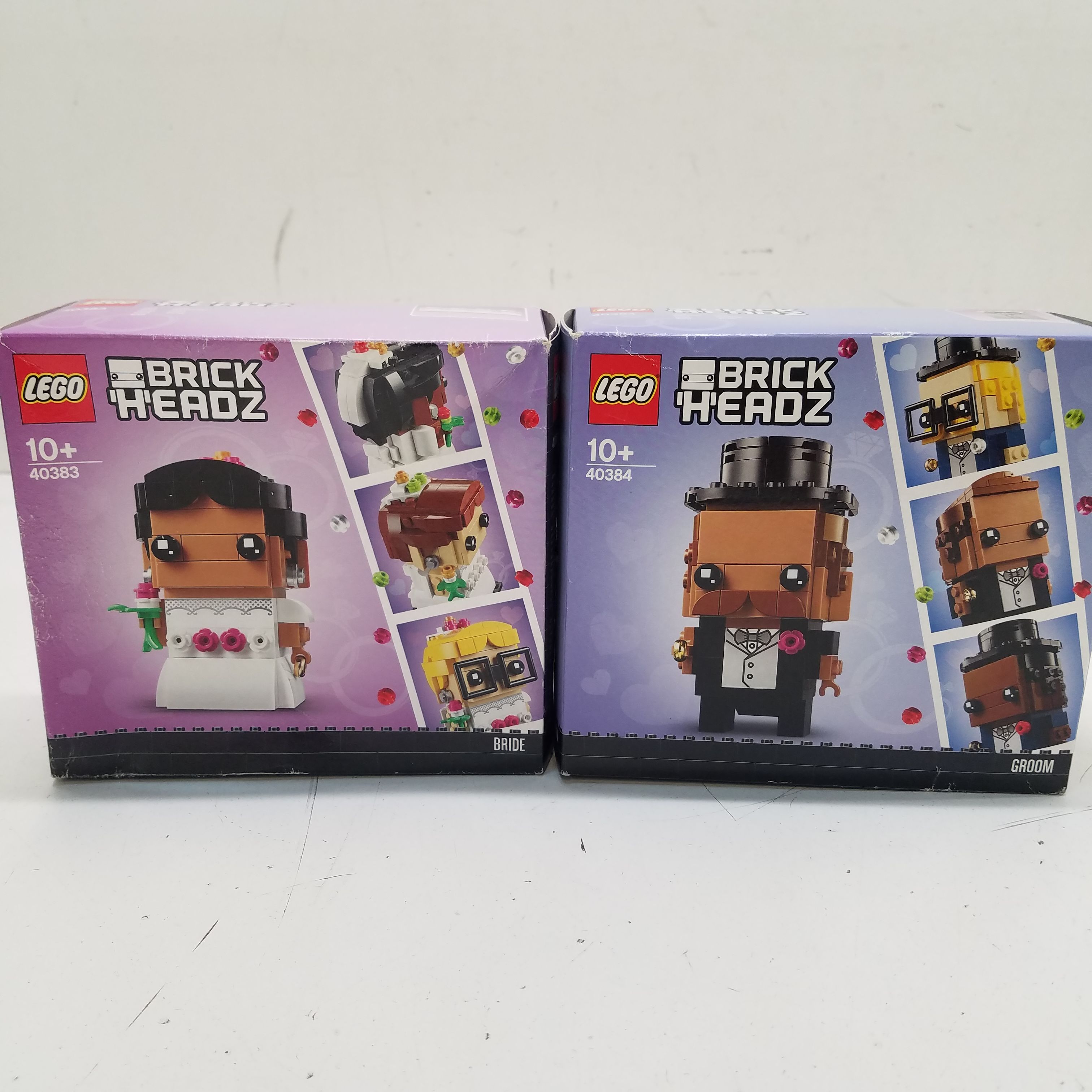 Buy The LEGO Groom Bride Bundle Lot Of 2 BrickHeadz Wedding NIB