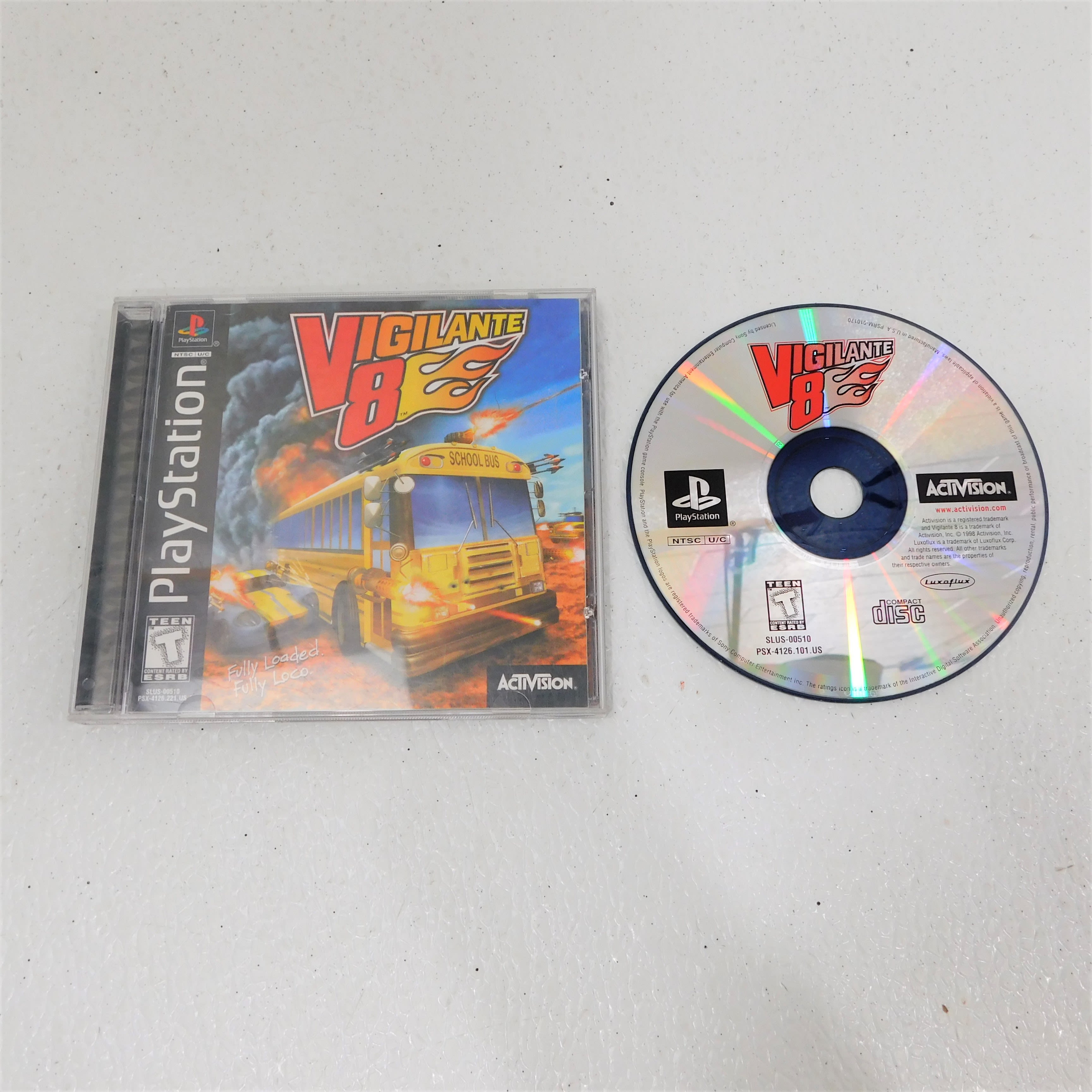 Buy The Vigilante Sony Playstation Ps Cib Goodwillfinds