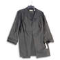 NWT Womens Gray 3/4 Sleeve Notch Lapel Open Front Blazer Size 20W image number 1