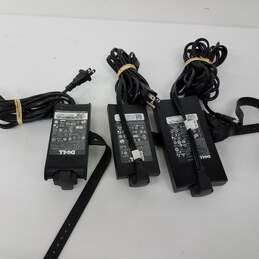 Lot of Three Dell Laptop Adapters