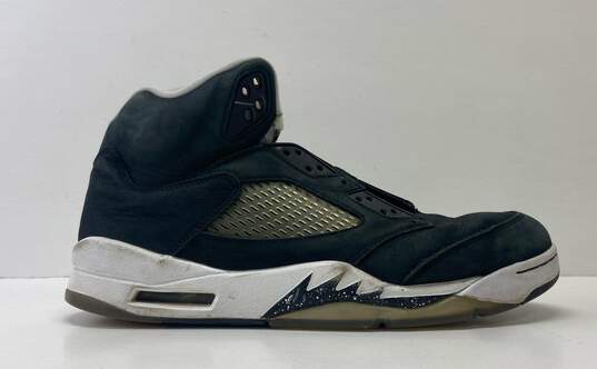 Air Jordan 136027-035 Retro 5 Black Sneakers Men's Size 11 image number 1