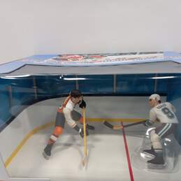 4pc Set of Kenner Starting Lineup Freeze Frame One on One NHL Action Figures IOB alternative image