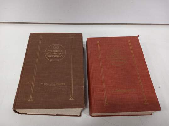 Bundle of 2 Vintage Webster's Dictionaries image number 1