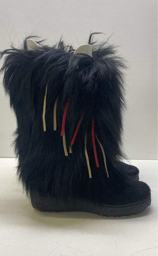 Pajar Cher 3 Apres Fluffy Boots Black 8.5 image number 1