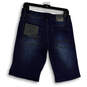 NWT Womens Blue Denim Medium Wash Stretch Pockets Bermuda Shorts Size 30 image number 2