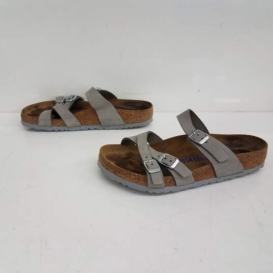 Birkenstock Grey Sandals L8 M6 image number 1