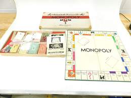 1935 Monopoly White box No. 9 complete W/ 10 Original tokens