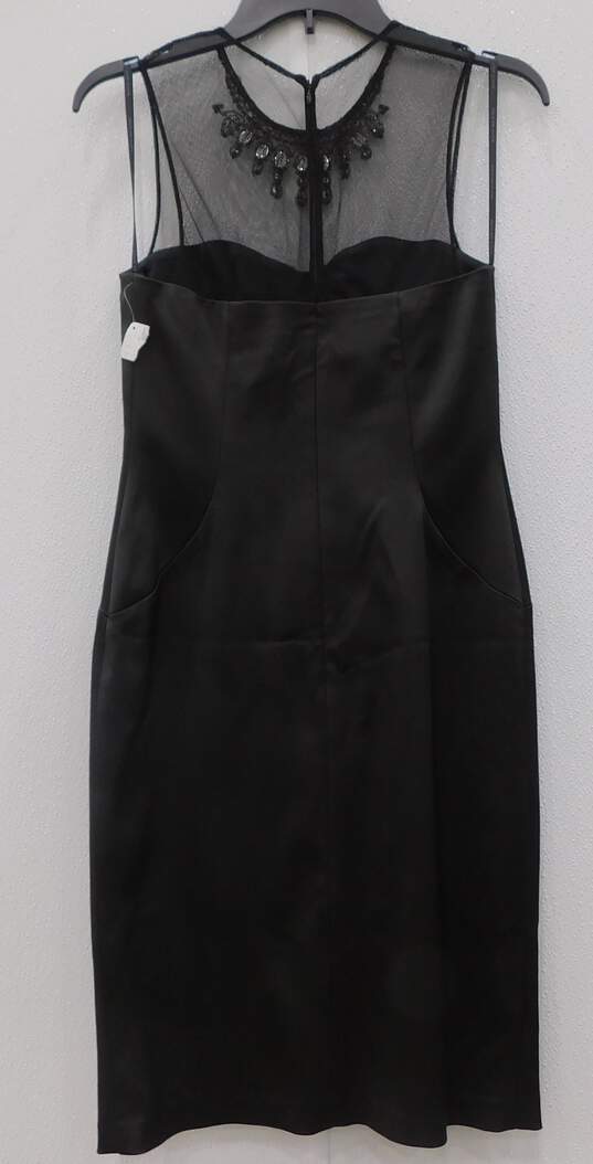 David Meister Women's Sleeveless Black Dress Size 2 image number 3