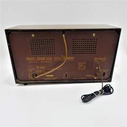 VNTG Grundig Majestic International Brand 3028 USA Model Tabletop Tube Radio w/ Power Cable (Parts and Repair) alternative image
