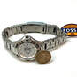 NWT Designer Fossil PR-5339 Silver-Tone Round Date Dial Analog Wristwatch image number 2