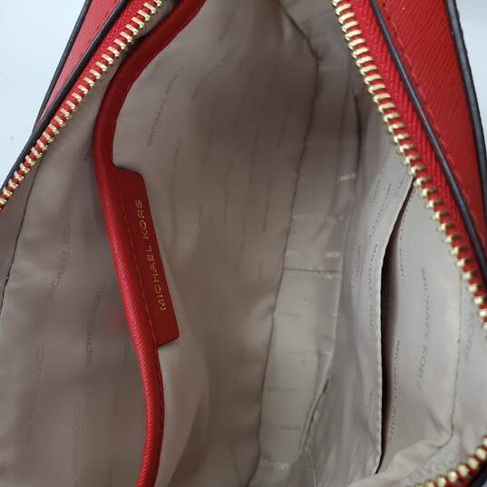 Michael Kors Jet Set Travel Large Saffiano Leather in Red - One Size