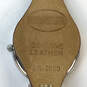 Designer Fossil ES-3060 Round Dial Brown Adjustable Band Analog Wristwatch image number 4