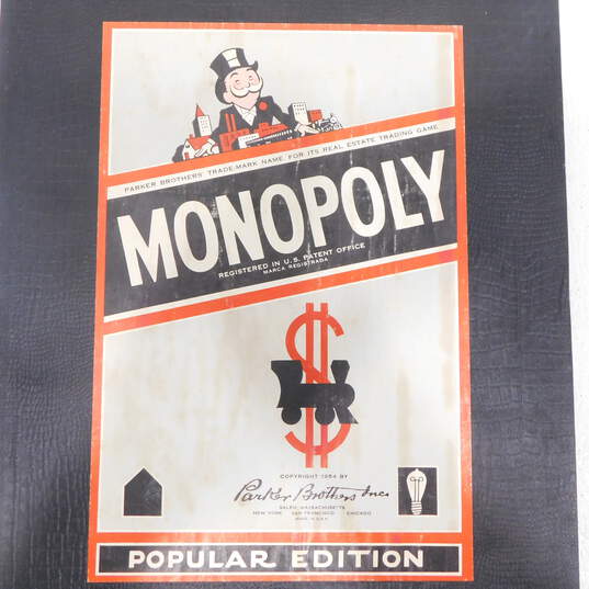 Monopoly Replacement  195Vintage4 Game Board ,Pieces  Hotels , Houses & Tokens image number 3