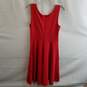 Grace Karin Red Polyester Fit Flare Dress Size M image number 2