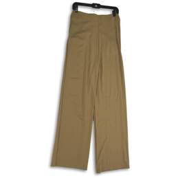 Max Studio London Womens Tan Flat Front High-Rise Pull-On Ankle Pants Size M alternative image