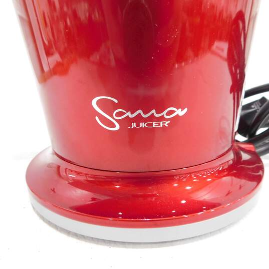 SANA 848 RED Easy Clean Slow Juicer image number 4