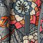 Vera Bradley Womens Multicolor Floral Quilted Adjustable Strap Zipper Backpack image number 5