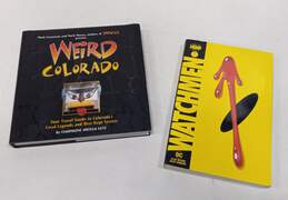 The "Watchmen' Absolute Edition, 'Weird Colorado' Travel Guide