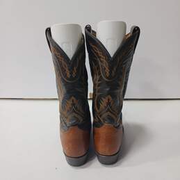 Tony Lama Men's Western Cowboy Leather Boots Size 10.5EE alternative image