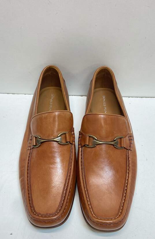 Donald Pliner Leather Dannie01 Loafer Size 14 Brown image number 6