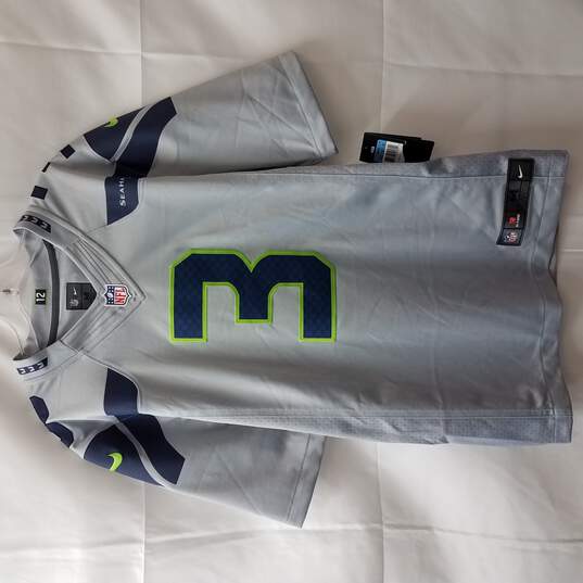 Buy the Seattle Seahawks Russell Wilson Nike Jersey Mens Size M