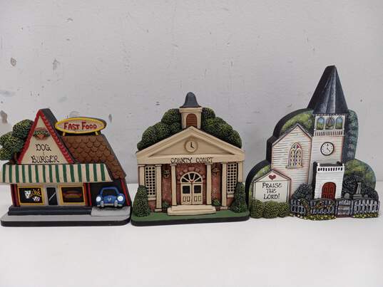 Bundle of 6 Brandywine Collectibles Assorted County Lane by Marlene Whiting image number 5