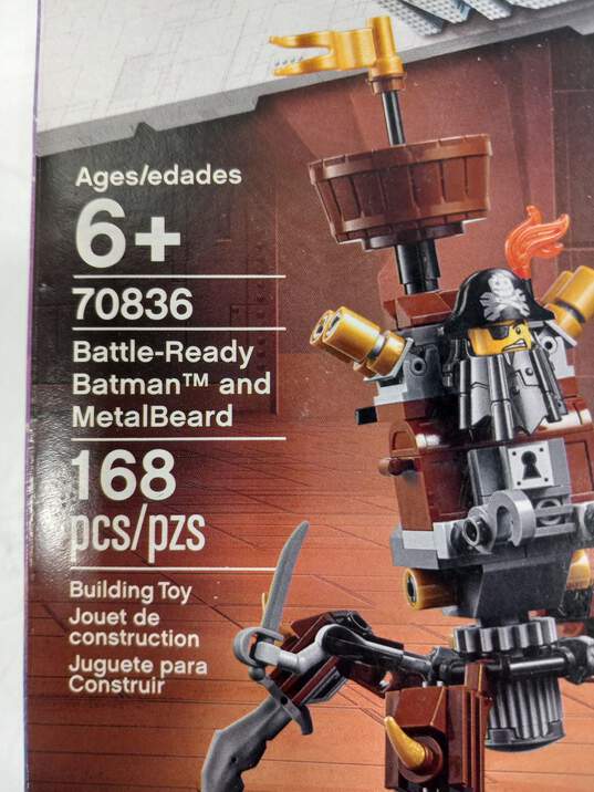 LEGO The LEGO Movie 2 Battle-Ready Batman & MetalBeard Set 70836