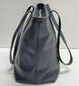 COACH F58846 Black Leather City Tote Bag image number 6