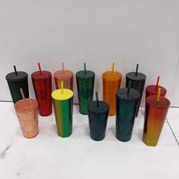 Lot Of 12 Assorted Starbucks Hot Cold Travel Tumblers alternative image