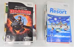 30 Nintendo Wii Game Manuals Wii Sports Resort, Super Smash Bros. Brawl