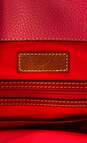Dooney & Bourke Pink Pebble Leather Crossbody Bag image number 5