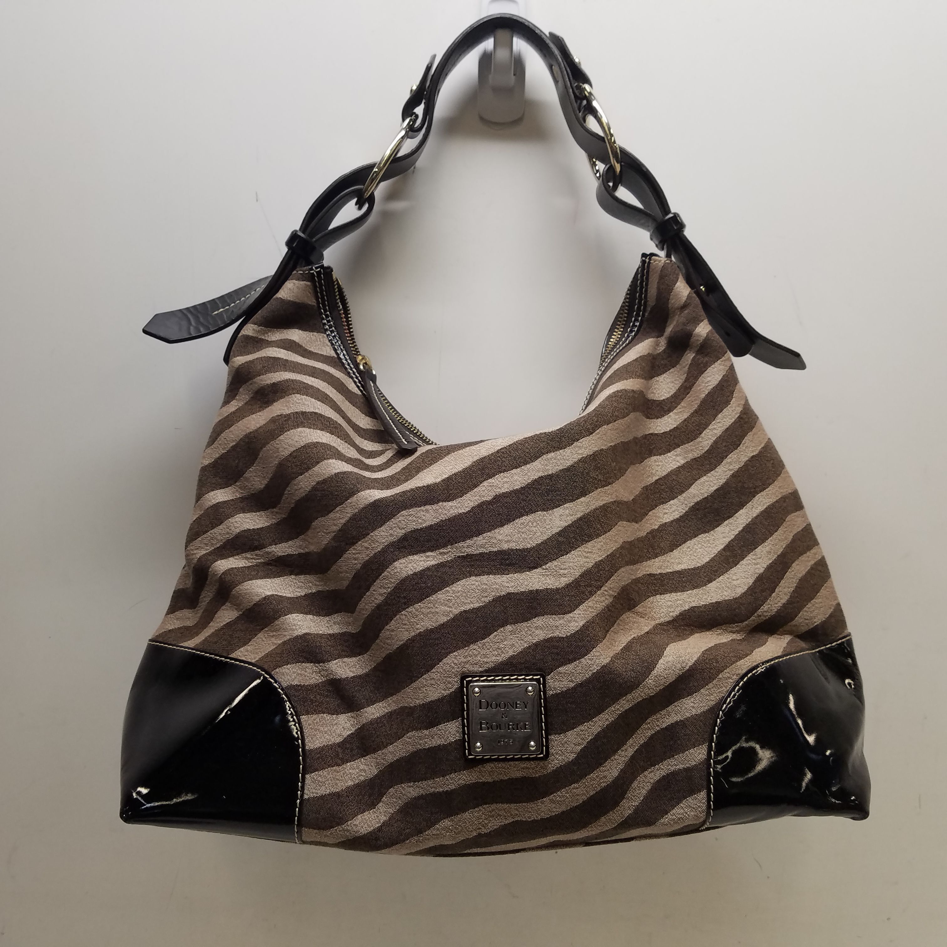 Purple Leather Zebra print Bag - Joy – Sassy Spirit