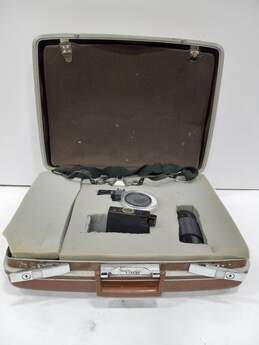 2 Cameras Time & Canon AE-1 With Accessories In Sears Courier Case alternative image