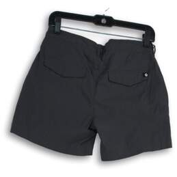 Marmot Womens Gray Slash Pocket Flat Front Chino Shorts Size 8 alternative image