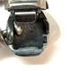 Designer Pandora S925 ALE Sterling Silver Black Leather Cord Wrap Bracelet image number 4