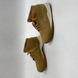 Mens Tan Brown Suede Mid Calf Winter Snow Boots Hoodland 654888-727 Size 9 alternative image