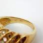 VNTG 10K Yellow Gold 1.05cttw Diamond Dome Ring 7.6g image number 5