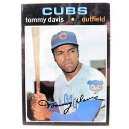 1971 Tommy Davis Topps #151 Chicago Cubs