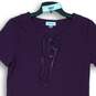 Women's Calvin Klein Purple T-Shirt Dress Size M image number 3