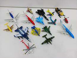 Bundle of Assorted Diecast Airplanes & Jet Ski Toys