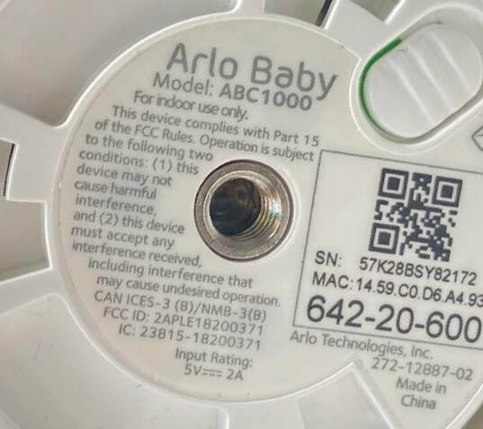 Arlo Baby 1080P HD Monitoring Camera + Table/Wall Stand image number 5