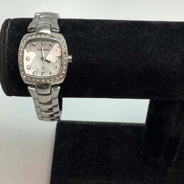 Designer Fossil F2 ES-9965 Silver-Tone Stainless Steel Analog Wristwatch